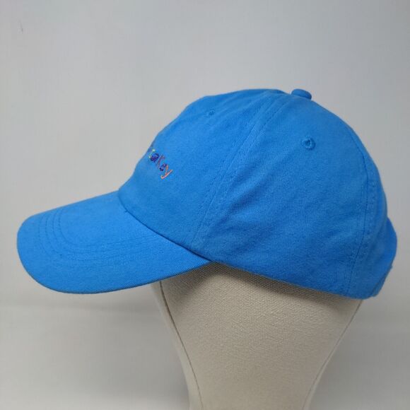 Distinctive Headwear Boy's Strapback Hat Blue Embroidered Siesta Key Logo Cotton - Picture 3 of 7